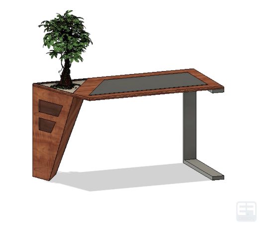 Desk design concept 