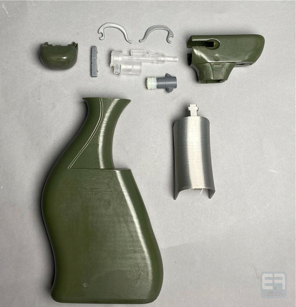 Spray bottle components